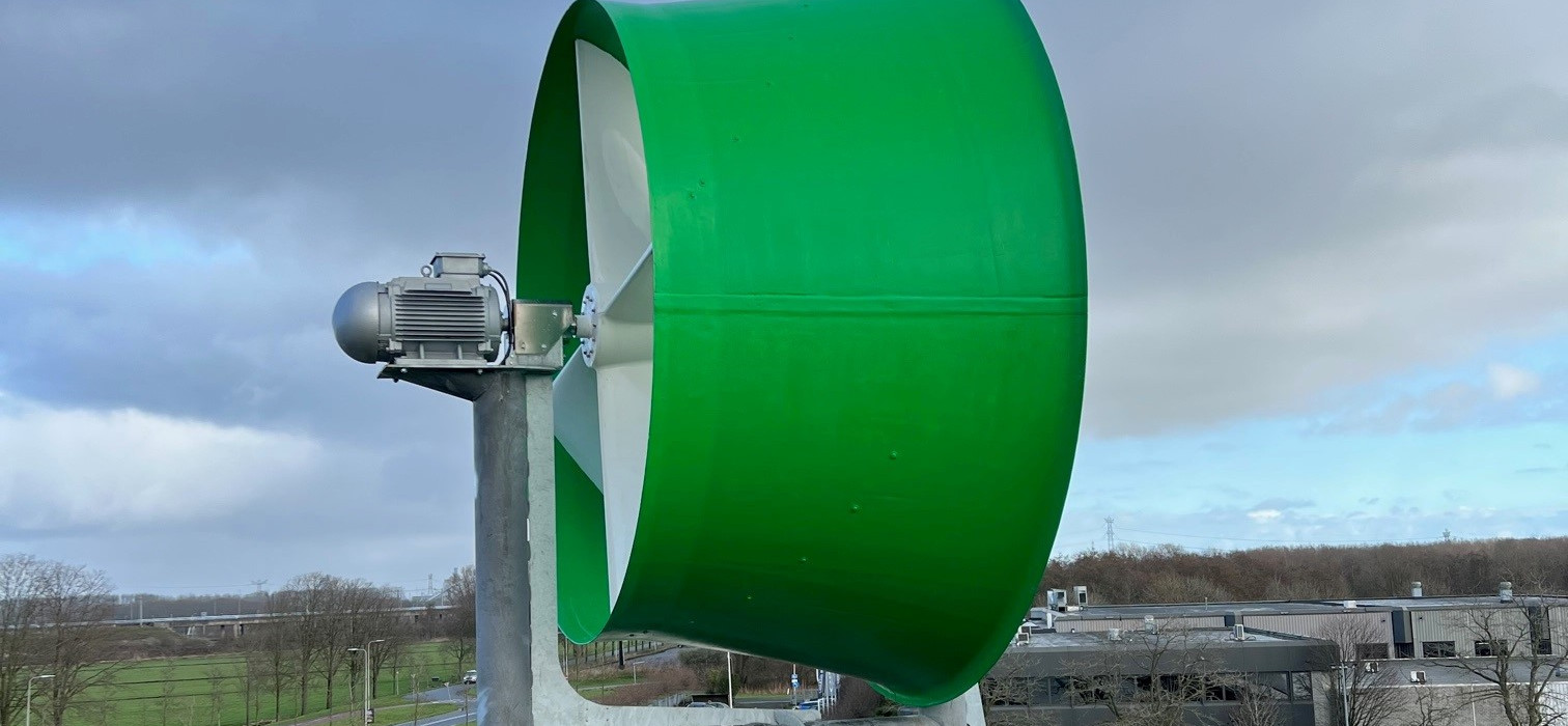 Windturbine in custom kleur