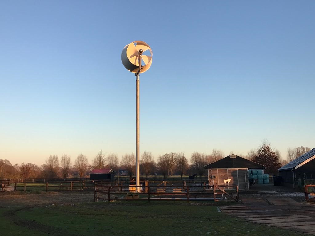 Duurzame windenergie voor boerderijen